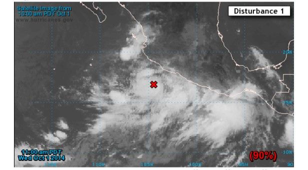 Nueva tormenta tropical se forma en el Pacífico Nueva tormenta tropical se forma en el Pacífico