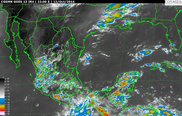 Canales de baja presión provocarán lluvias esta noche en el país Canales de baja presión provocarán lluvias esta noche en el país
