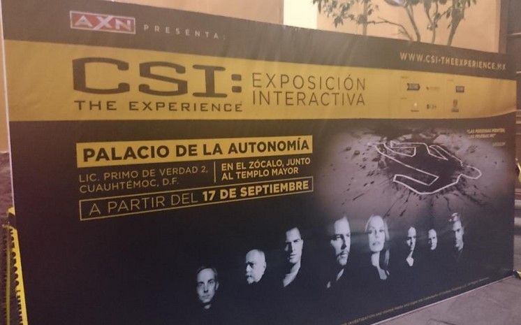 Abren exposición interactiva estilo CSI en Palacio de la Autonomía