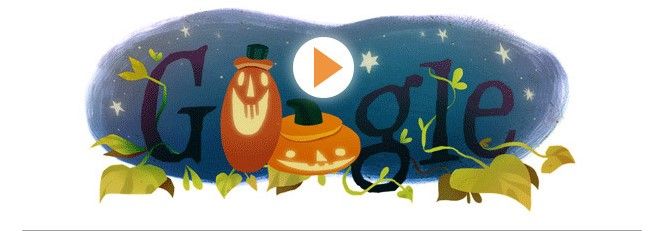 Google espanta con doodles dinámicos Google espanta con doodles dinámicos