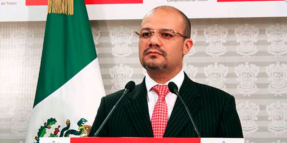 Así resguardan al Secretario de Seguridad Pública de Michoacán Así resguardan al Secretario de Seguridad Pública de Michoacán