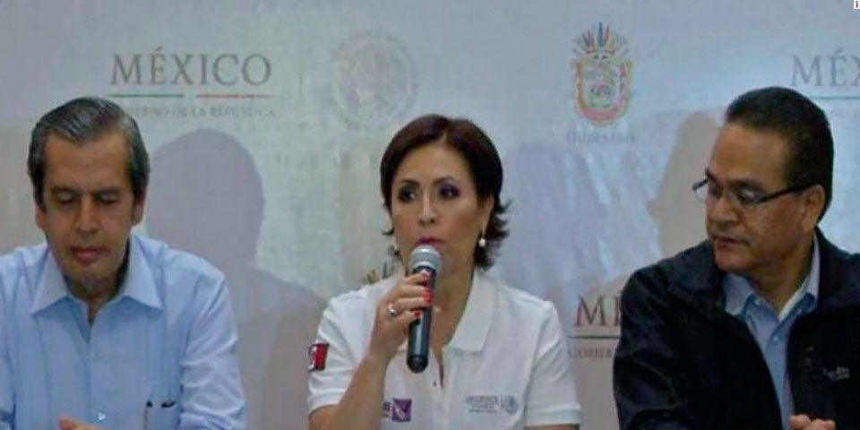 Plan Nuevo Guerrero se refuerza: Rosario Robles