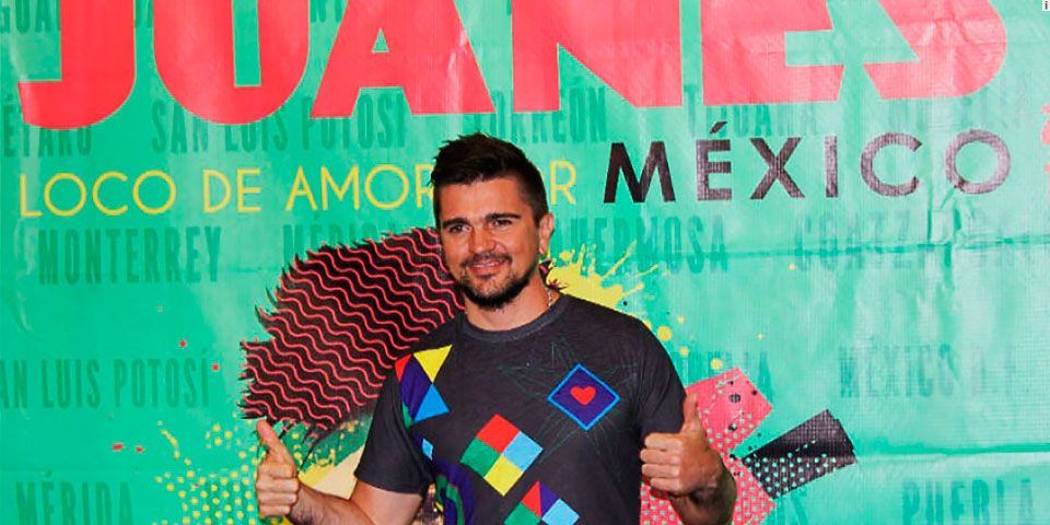 Juanes comparte éxitos con seguidores reunidos en Auditorio Nacional Juanes comparte éxitos con seguidores reunidos en Auditorio Nacional