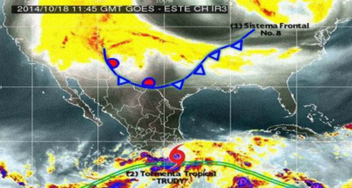 Frente frío 8 afectará a Chihuahua y Coahuila