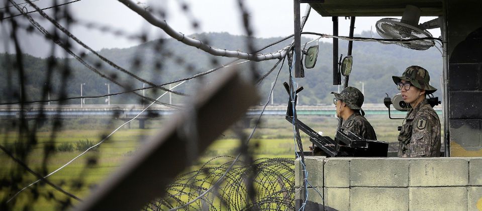 Se enfrentan Coreas en frontera Se enfrentan Coreas en frontera