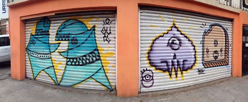 Detienen a más de 100 por realizar grafitis en el DF Detienen a más de 100 por realizar grafitis en el DF
