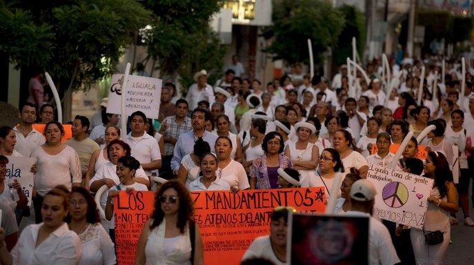 Exigen paz y seguridad habitantes de Iguala