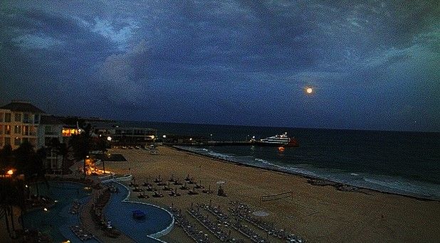 Imágenes de la luna previo al eclipse Imágenes de la luna previo al eclipse