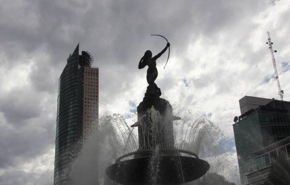 Llueve en gran parte del Distrito Federal