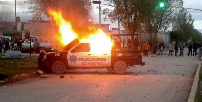 Remueven a director de Seguridad de Ecatepec por disturbios