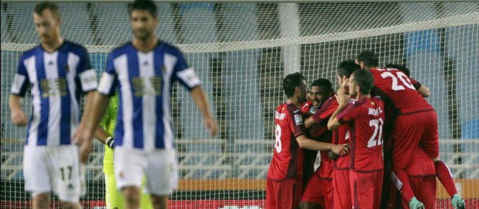 Pierde la Real Sociedad con Vela en la cancha