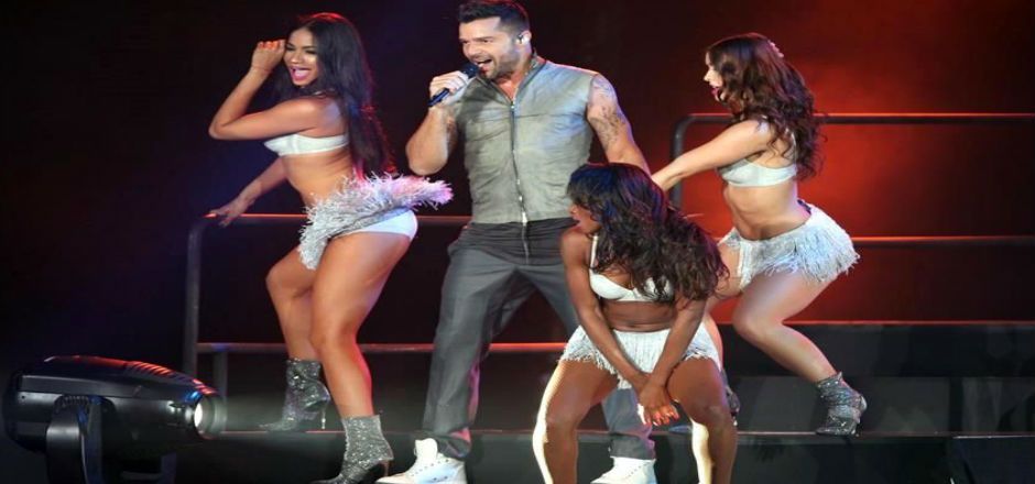 Ofrece Ricky Martin sensual velada en Palacio de los Deportes Ofrece Ricky Martin sensual velada en Palacio de los Deportes