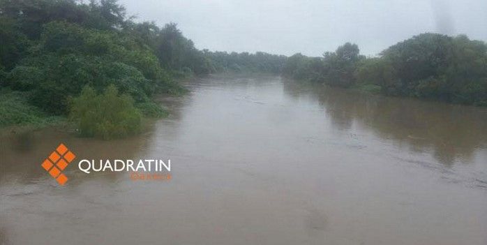 Aumenta río de Tehuantepec por tormenta tropical Trudy
