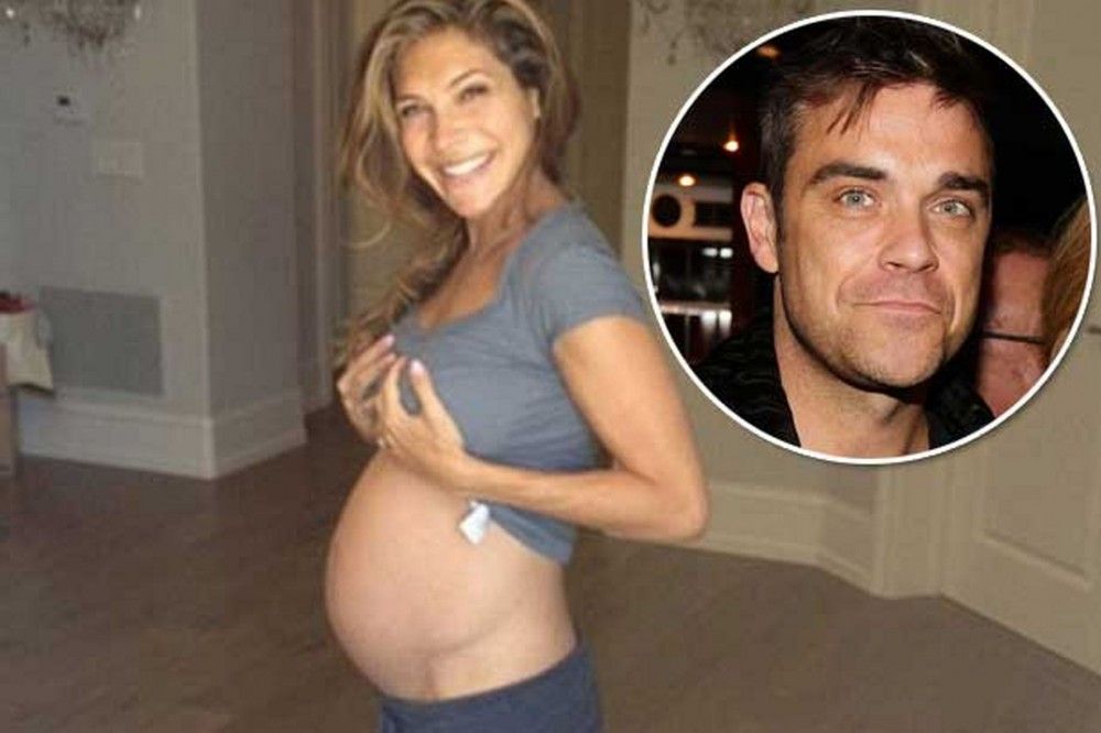 Robbie Williams publica video del parto de su esposa