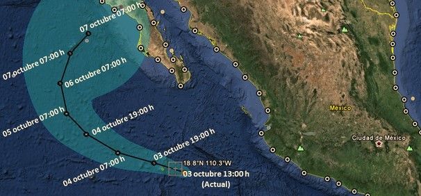 ‘Simon’ afectaría a Baja California Sur: SMN