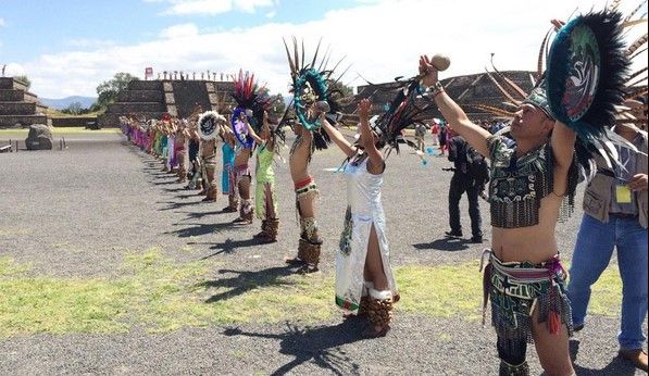 Encienden fuego de Juegos Centroamericanos 2014 en Teotihuacán