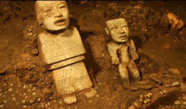 Encuentran gran ofrenda en Zona Arqueológica de Teotihuacán