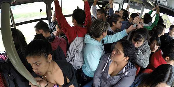 Transporte público en el D.F. el segundo más inseguro para mujeres