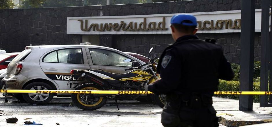 Encuentran otro explosivo en CU Encuentran otro explosivo en CU