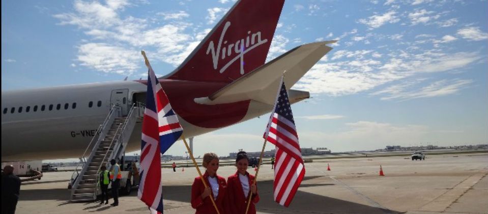 Virgin Atlantic inaugura su primera ruta con el Dreamliner Virgin Atlantic inaugura su primera ruta con el Dreamliner