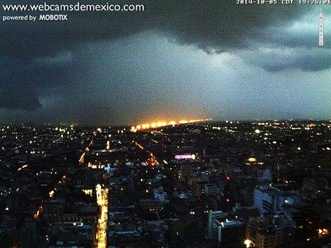 Luvias y tormentas eléctricas para este sábado en territorio nacional