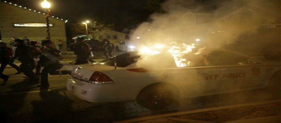 El caos llenó las calles de Ferguson El caos llenó las calles de Ferguson