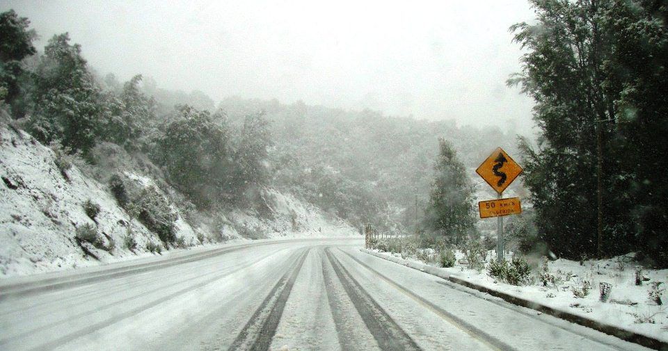 Frío y aguanieve para tres estados del país