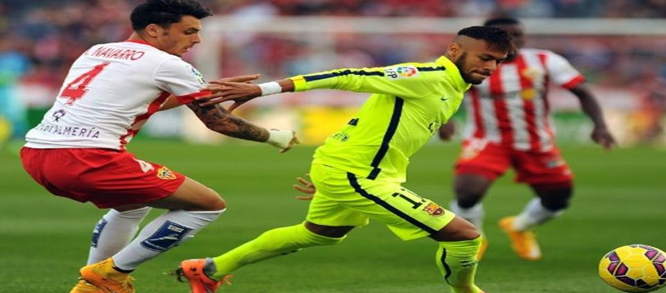 Remonta Barcelona y vence a Almería Remonta Barcelona y vence a Almería