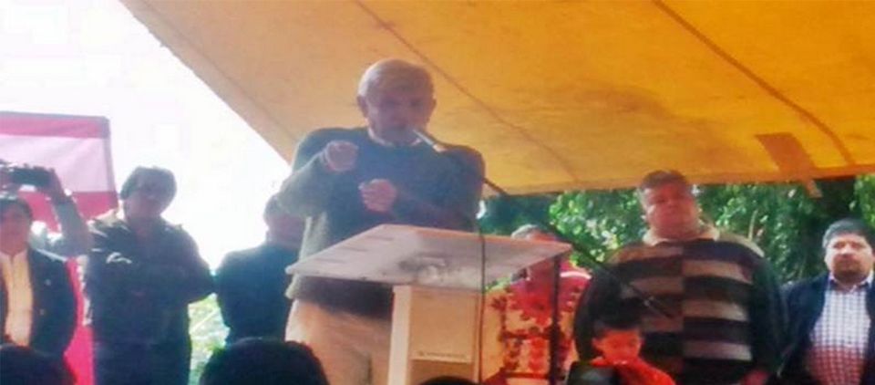 Rechaza López Obrador violencia en protestas