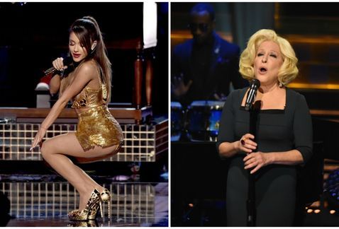 Bette Midler se disculpa por críticas hacia Ariana Grande Bette Midler se disculpa por críticas hacia Ariana Grande