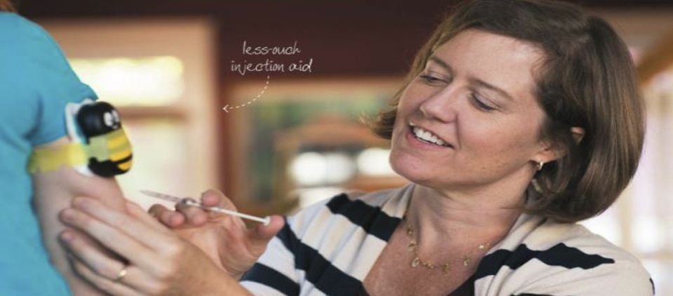 Madre preocupada consigue inyecciones sin dolor Madre preocupada consigue inyecciones sin dolor