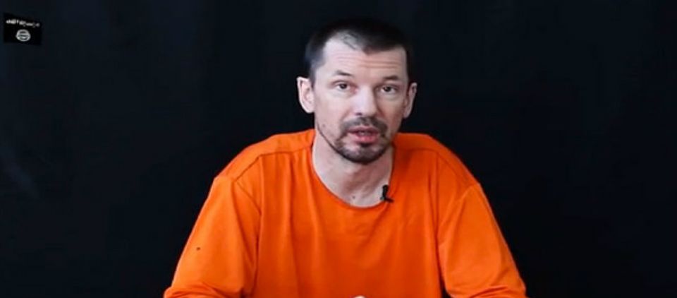 Rehén del EI acepta que probablemente será asesinado Rehén del EI acepta que probablemente será asesinado