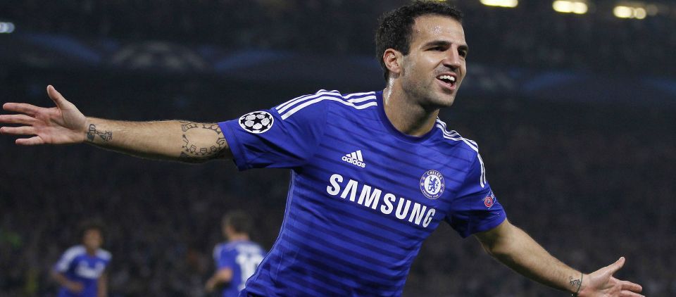 Disfruto más en el Chelsea que en el Barcelona: Fábregas