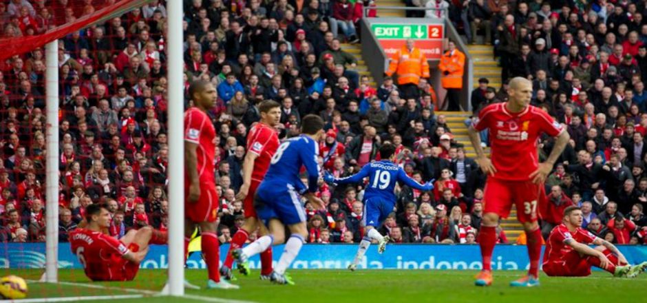 Chelsea vence a Liverpool de visitante