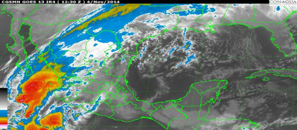 Frente frío 10 causará bajas temperaturas en el noroeste y norte del país