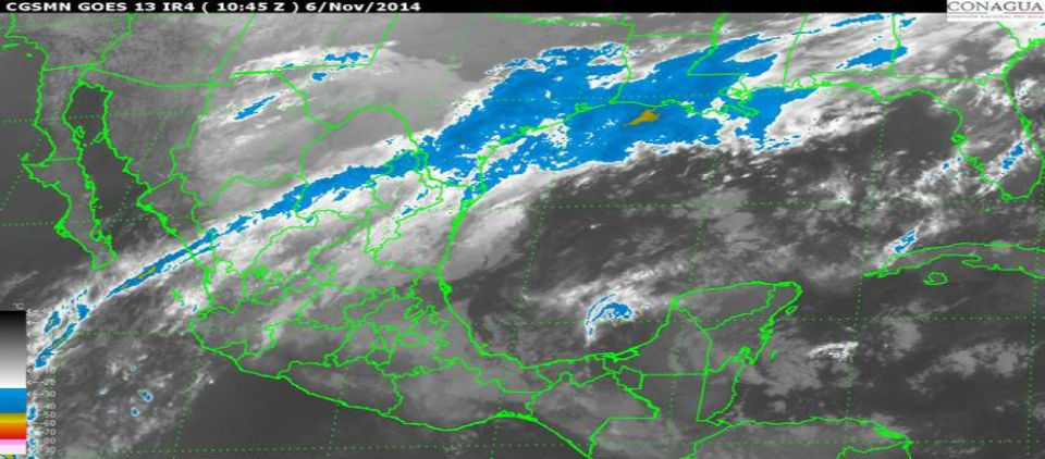 Afecta frente 10 a gran parte del país con bajas temperaturas