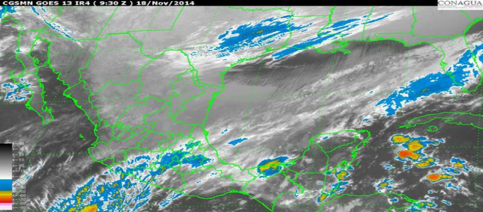 Frente frío número 12 provocará heladas en el norte y noreste del país