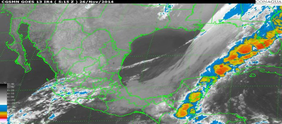 Lluvias en siete estados serán provocadas por el frente frío 14 Lluvias en siete estados serán provocadas por el frente frío 14