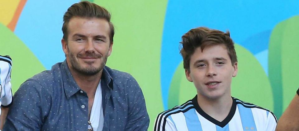 David Beckham y su hijo sufren accidente automovilístico