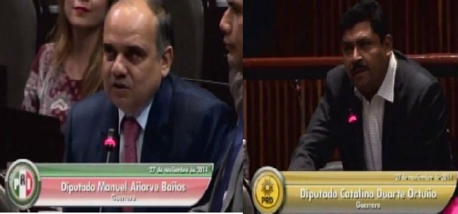Guerra de acusaciones entre diputados de Guerrero Guerra de acusaciones entre diputados de Guerrero