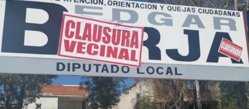 Vecinos “clausuran” módulo de Edgar Borja