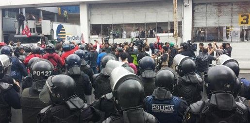 SSPDF detuvo a 15 por disturbios en AICM SSPDF detuvo a 15 por disturbios en AICM