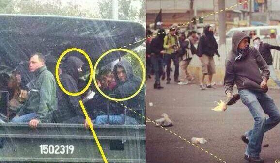 Responde el Gobierno a imágenes de presuntos infiltrados