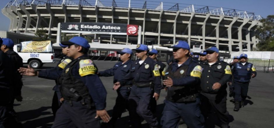 Cinco mil policías resguardarán el Estadio Azteca
