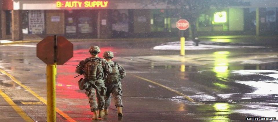 Ferguson tiene un tranquilo Día de Acción de Gracias Ferguson tiene un tranquilo Día de Acción de Gracias