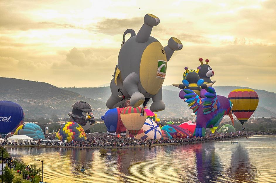 Guanajuato se alista para el Festival Internacional del Globo Guanajuato se alista para el Festival Internacional del Globo