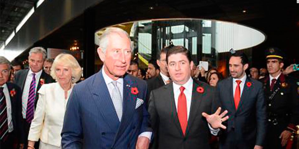 Concluye visita a México del príncipe Carlos en Monterrey Concluye visita a México del príncipe Carlos en Monterrey