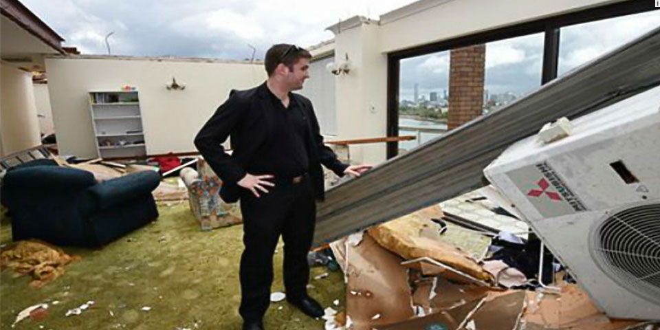 Intensa tormenta azota Brisbane en Australia Intensa tormenta azota Brisbane en Australia