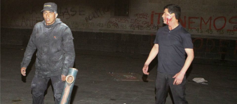 Cesan a general por enfrentamientos en Palacio Nacional