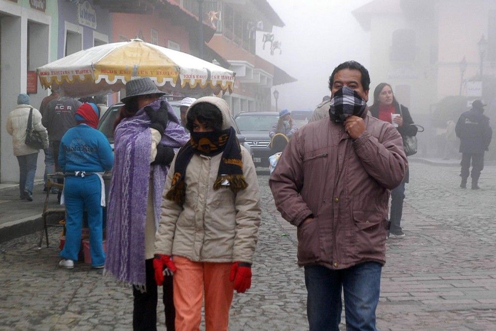 El sábado habrá heladas en siete estados de la República